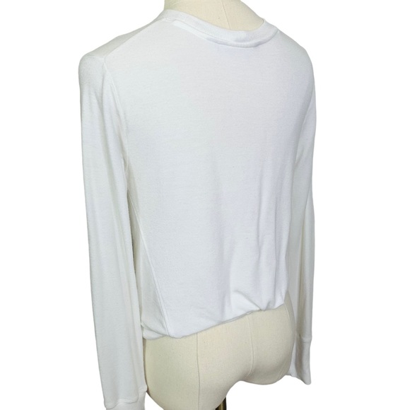 Athleta XXS Knot Crop Pullover 2646 - Picture 5 of 6